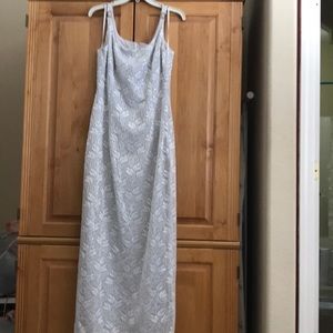 Betsy  & Adam long form fitting dress